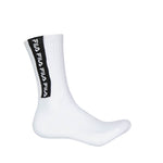 FILA - Lot de 3 chaussettes Athletic Lifestyle Crew pour hommes (FW0125 WHTBLK)