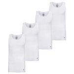 FILA - Lot de 4 débardeurs athlétiques pour hommes (FM0018CT23 100) 