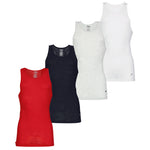 FILA - Men's 4 Pack Athletic Tank Top (FM0038CT MULTIRED)