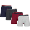 FILA - Men's 4 Pack Boxer Brief (FM312BXCS30 034)