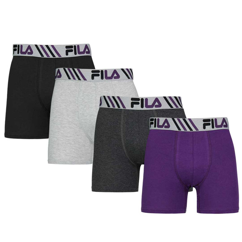 FILA - Men's 4 Pack Boxer Brief (FM412BXCS16 259)