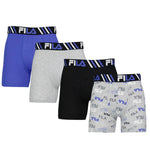 FILA - Men's 4 Pack Boxer Brief (FM412BXCS16 400)