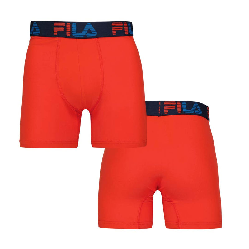 FILA - Men's 4 Pack Boxer Brief (FM412BXPB13 400)