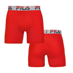 FILA - Men's 4 Pack Boxer Brief (FM412BXPB13 410)