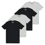 FILA - Men's 4 Pack Crew Neck T-Shirt (FM0314CT BLKGRY)