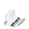 FILA - Men's 6 Pack 1/4 Socks (FW0119 ASST8)