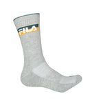 FILA - Lot de 6 chaussettes ras du cou pour hommes (FW0103 AST1) 