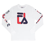 FILA - T-shirt à manches longues Sandro pour hommes (LM935188 100)