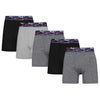 FILA - Men's Special Edition 5 Pack Boxer Brief (FM412BX5PS1 702)