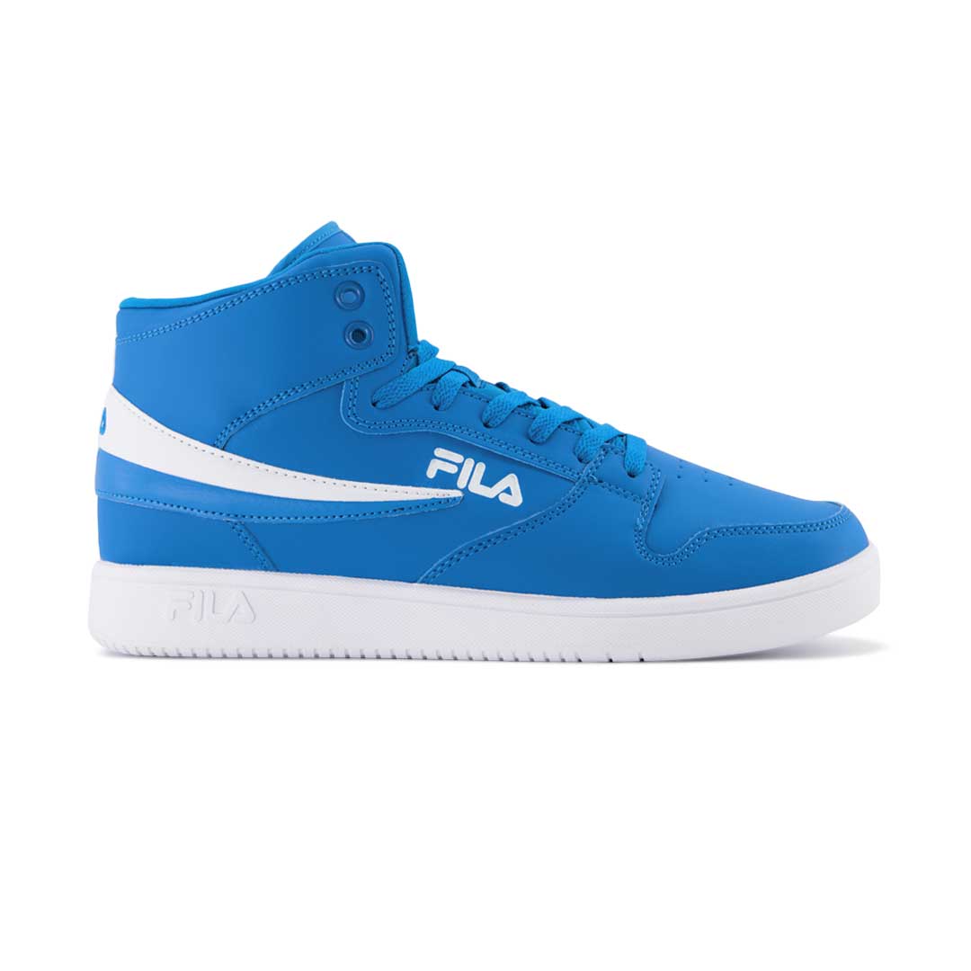 Blue fila sneakers best sale