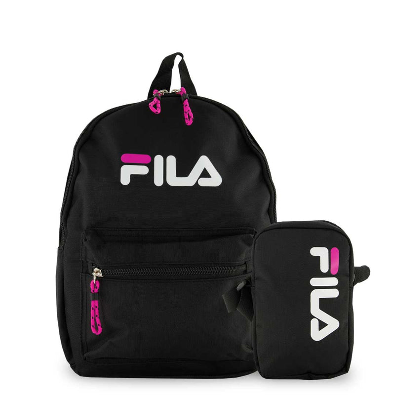 FILA - Rivera 2 Piece Mini Backpack and Shoulder Bag Set (FL-BP-2455-BK)