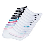 FILA - Lot de 10 chaussettes basses Athletic Lifestyle pour femmes (FW2042)