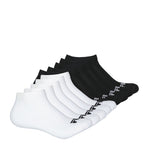 FILA - Women's 10 Pack Flat Knit Low Cut Socks (W-FW2023 BLKWHT)