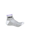 FILA - Women's 6 Pack Athletic Lifestyle Quarter Socks (FW0139)