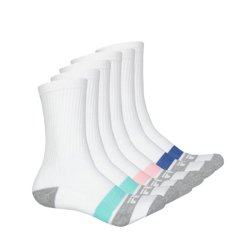 FILA - Lot de 6 chaussettes mi-mollet pour femmes (FW0123 COMBO1)