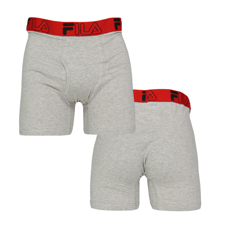 FILA - Men's 4 Pack Boxer Brief (FM312BXCS28 001)