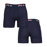 FILA - Lot de 4 boxers pour hommes (FM312BXCS28 400) 