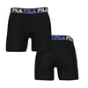 FILA - Lot de 4 boxers pour hommes (FM412BXCS15 001) 