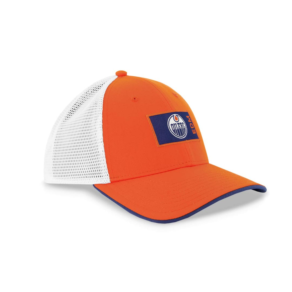 Fanatics - Casquette camionneur des Oilers d'Edmonton (18T6 985C 2GI 40Z)