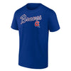 Fanatics - Men's Atlanta Braves Retro Logo Short Sleeve T-shirt (QF6E 1746 ATB K02)