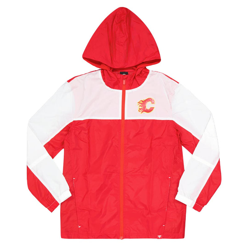 Fanatics - Blouson aviateur pour homme des Flames de Calgary (00G9 04JU 2C 06M) 