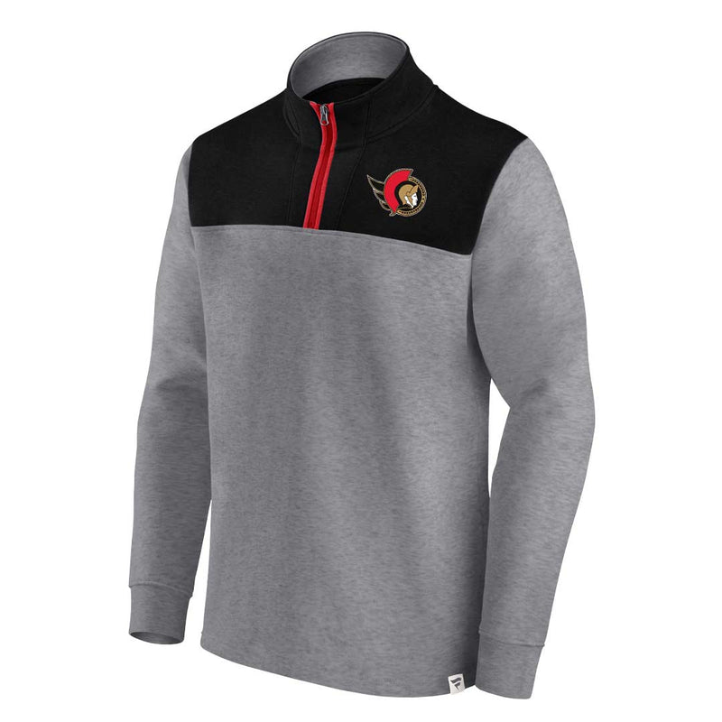 Fanatics - Men's Ottawa Senators 1/4 Zip (00VT 721Z 2G2 06Q)