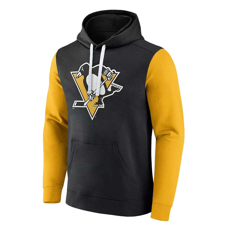 Fanatics - Sweat à capuche pour homme des Penguins de Pittsburgh (3M66 0744 2GT 6LF)