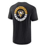 Fanatics - T-shirt à manches courtes pour homme des Penguins de Pittsburgh (00ER 127A 2GT 06E)