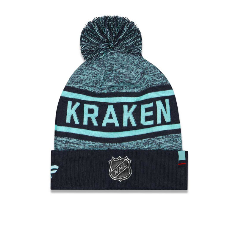 Fanatics - Bonnet à revers Seattle Kraken pour homme (00PB EF33 2GO 08F)