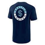 Fanatics - T-shirt à manches courtes Seattle Kraken pour homme (00ER 4507 2GO 06E)