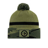 Fanatics - Men's Winnipeg Jets Military Appreciation Cuff Pom Beanie (121U EF67 2GN KIK)