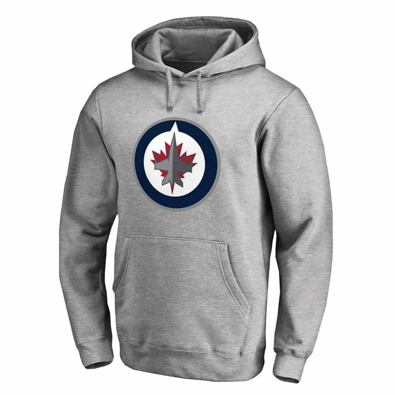 Fanatics - Sweat à capuche pour homme des Jets de Winnipeg (00JW 0103 2GN 71M)