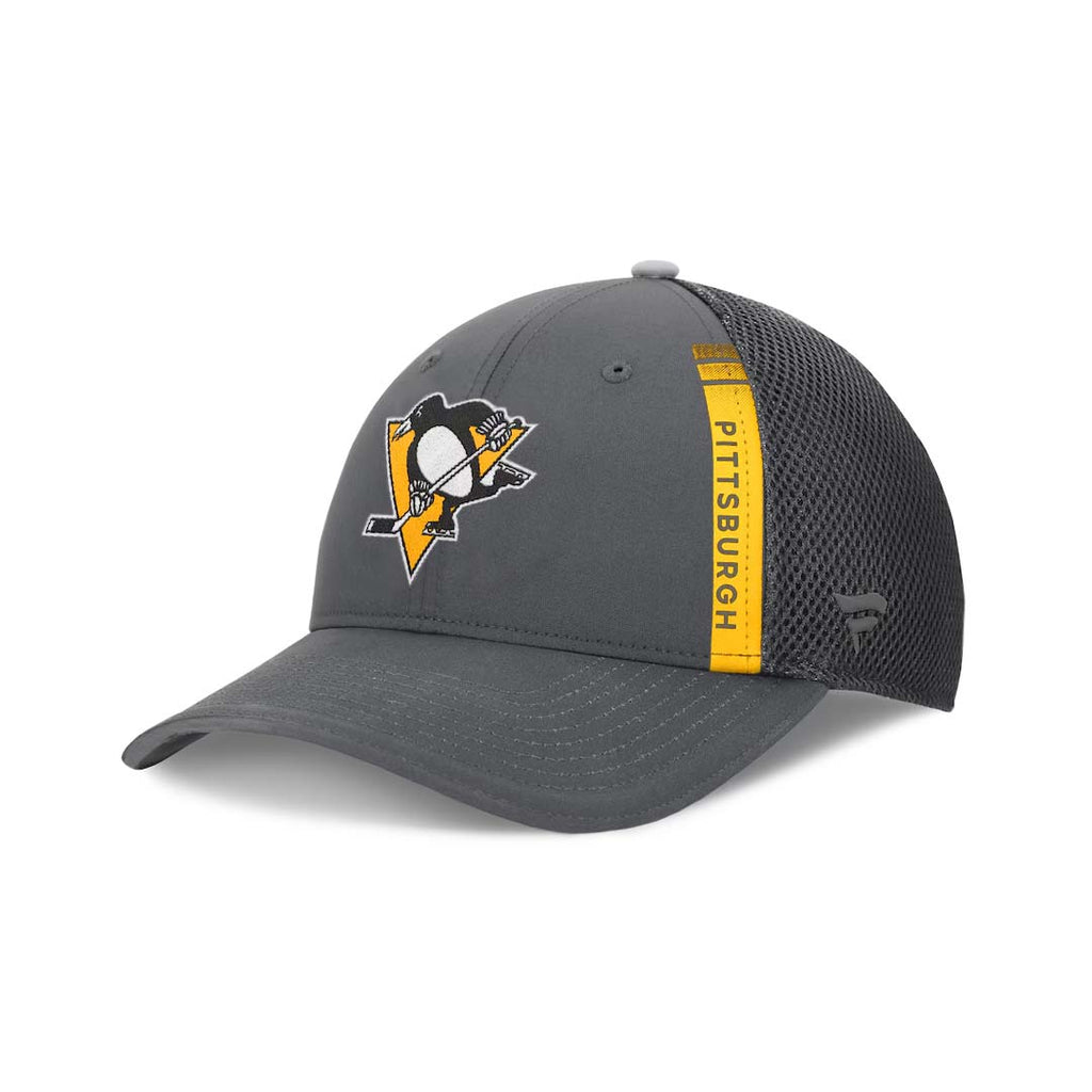 Fanatics - Casquette Trucker des Penguins de Pittsburgh (18R2 894E 2GT 88Y)