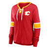 Fanatics - Women's Calgary Flames Iconic Long Sleeve Top (3ZCD 066J 2C 3NB)