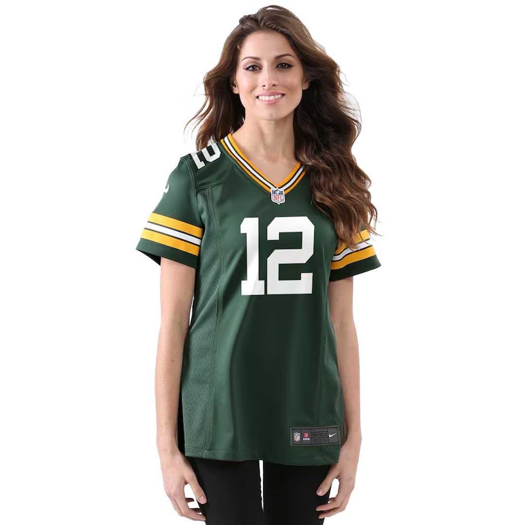 Fanatics Women s Green Bay Packers Aaron Rodgers No.12 Game Jersey SVP Sports