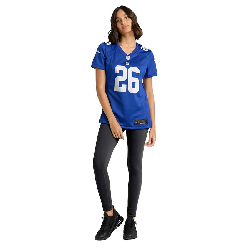 NFL - Women's New York Giants Saquon Barkley Game Jersey (67NW NGGH 8IF 2NA)