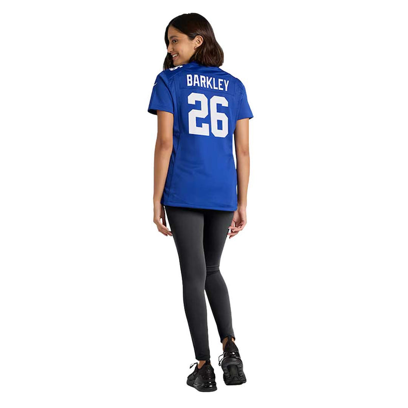 NFL - Maillot de match Saquon Barkley pour femme des Giants de New York (67NW NGGH 8IF 2NA) 