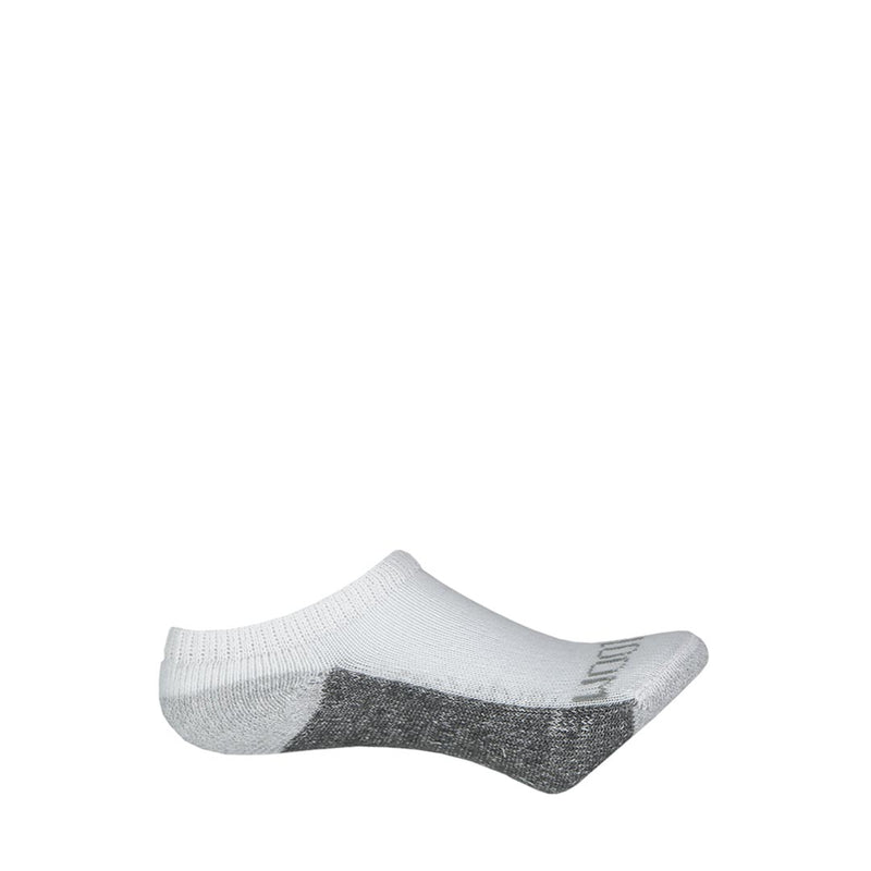 Fruit Of The Loom - Lot de 20 chaussettes invisibles pour enfant (FRB10556NK BLANC) 