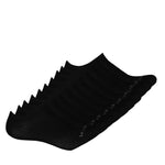 Fruit Of The Loom - Lot de 10 chaussettes invisibles pour femmes (FRW10010NX NOIR) 