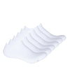 Fruit Of The Loom - Lot de 6 chaussettes invisibles pour femmes (FRW10458N6 BLANC) 