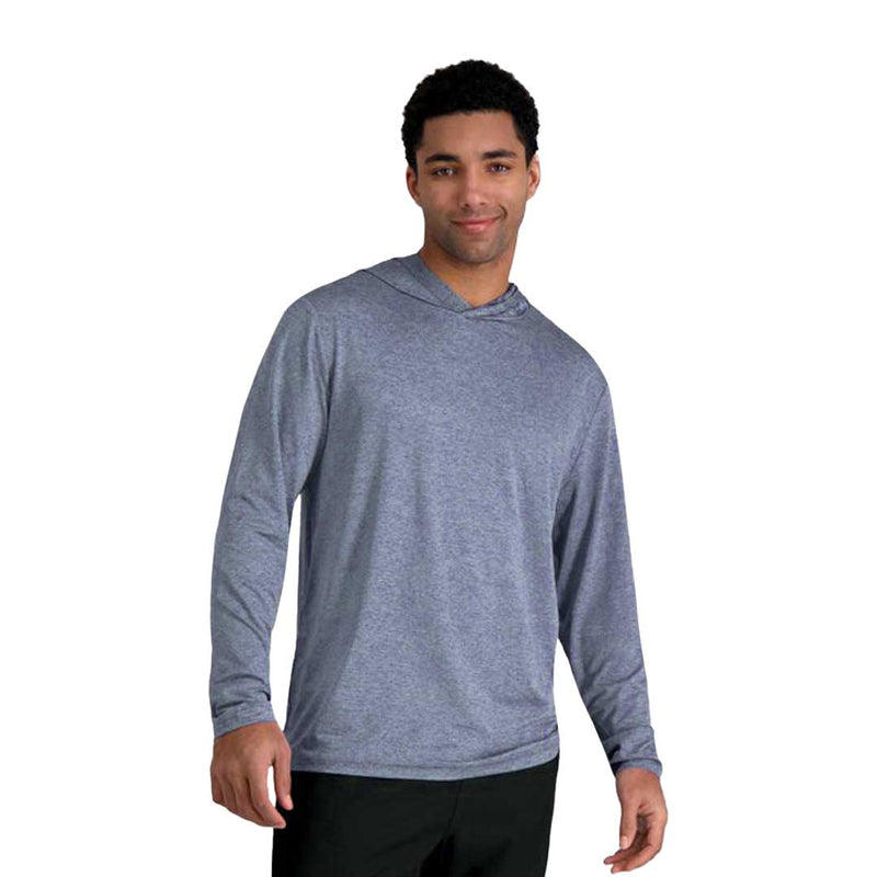 Haggar - Men's Active Flex Long Sleeve Sport Hoodie (UK70045 412)