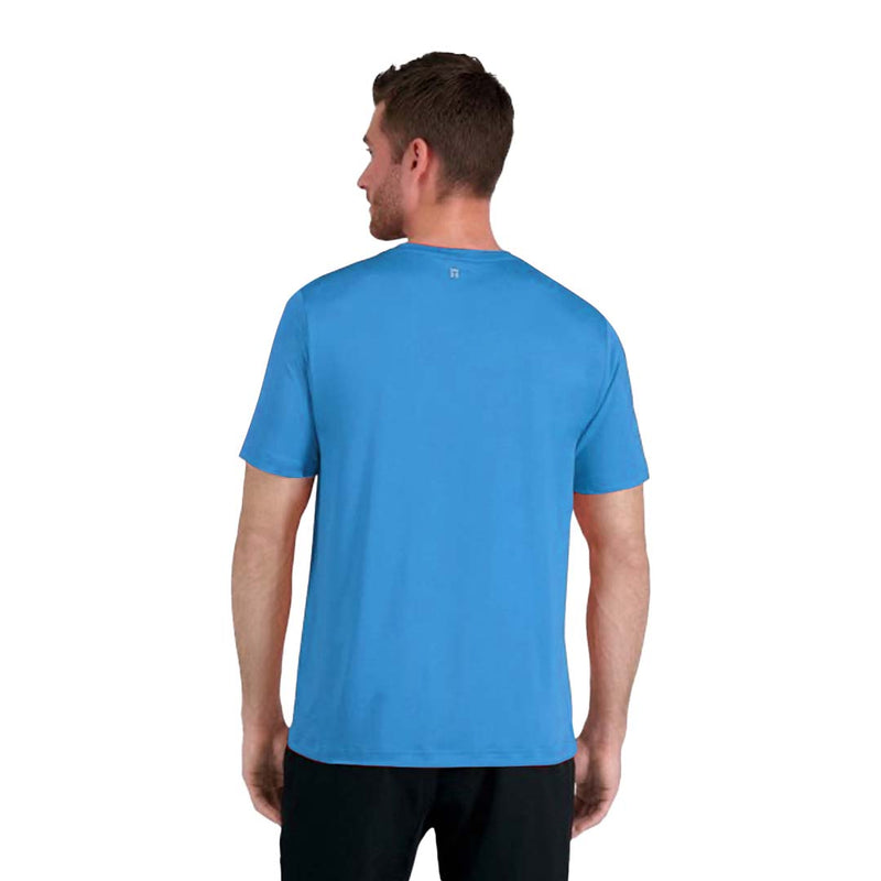 Haggar - T-shirt de performance à manches courtes Active Flex pour homme (HE00000 440)