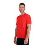 Haggar - T-shirt de performance à manches courtes Active Flex pour homme (HE00000 610)