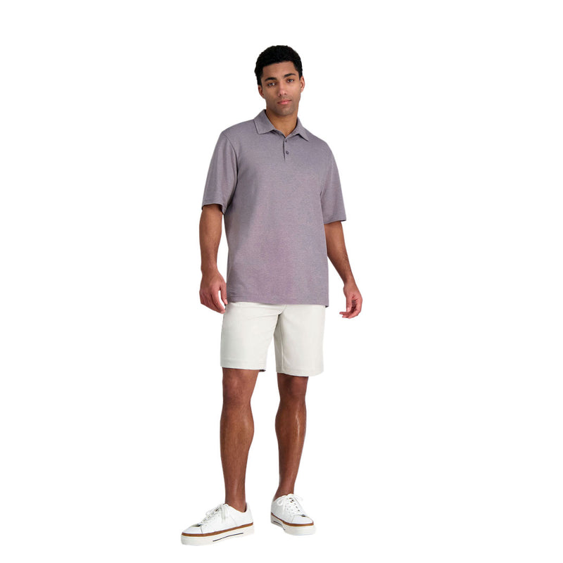 Haggar - Polo piqué à manches courtes pour hommes (HK10093 666)