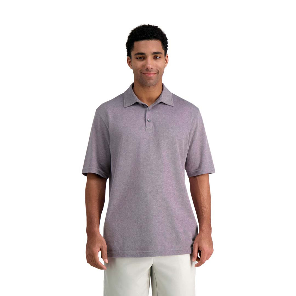 Haggar - Polo piqué à manches courtes pour hommes (HK10093 666)