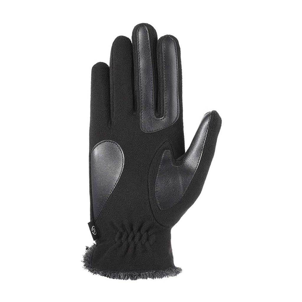 Isotoner - Women's Smartdri Smartouch Fleece Gloves (3H744 BLK)