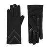 Isotoner - Women's Smartdri Smartouch Spandex Gloves (3H119 BLK)