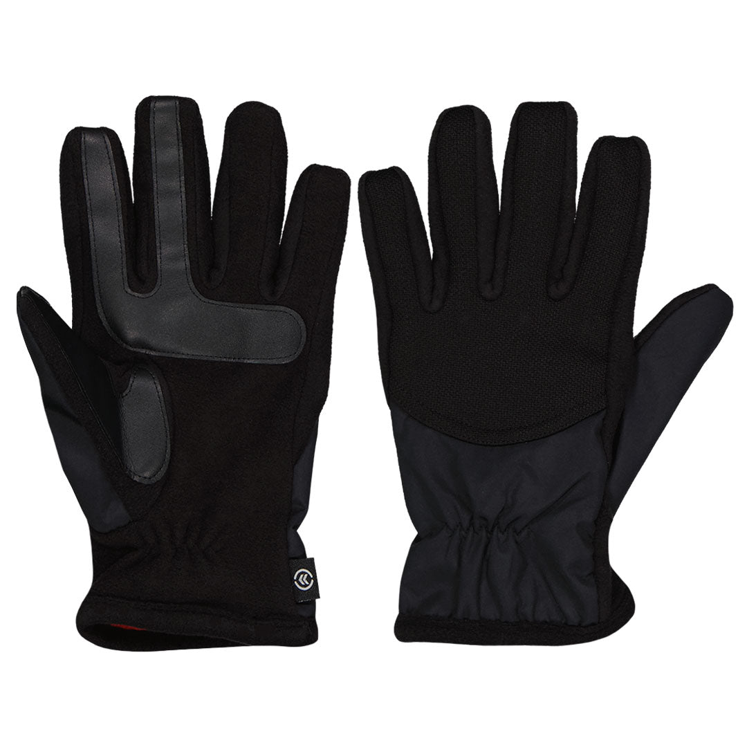 Isotoner Men s Tech Stretch Gloves 7H830 BLK SVP Sports