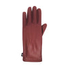 Isotoner - Gants en similicuir nappa pour femme (31600 ROUGE)