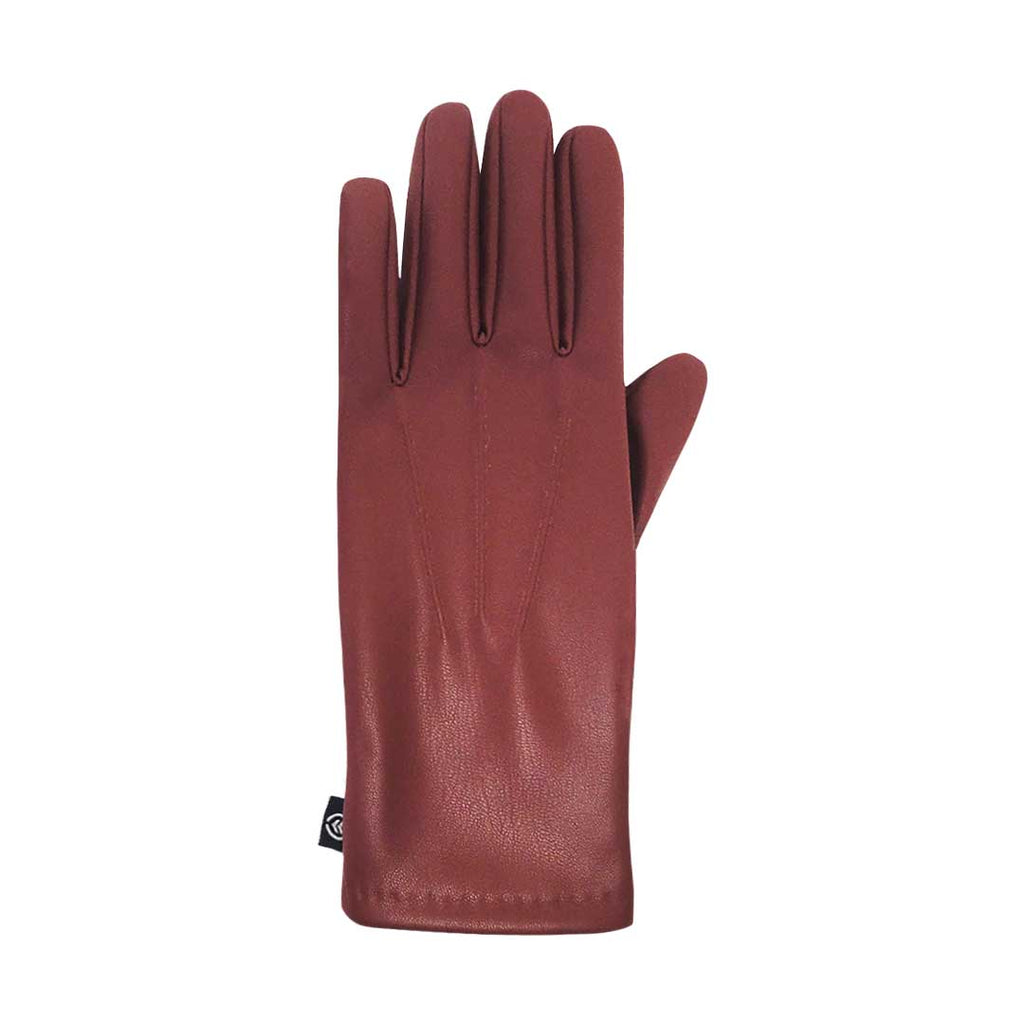 Isotoner - Women's Faux Nappa Gloves (31600 RED)